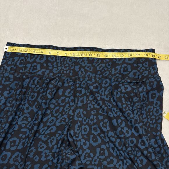 LIVI Lane Bryant High Rise 7/8 Activewear Leggings Blue Black Cheetah Size 22/24 - Picture 6 of 8